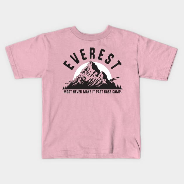 Everest Kids T-Shirt by MindsparkCreative